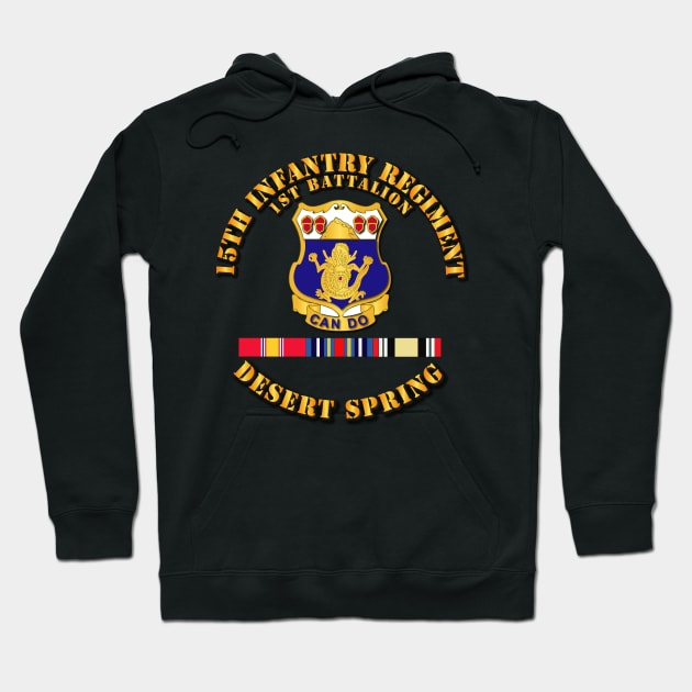 1st Bn, 15th Infantry Regt - ODS Hoodie by twix123844